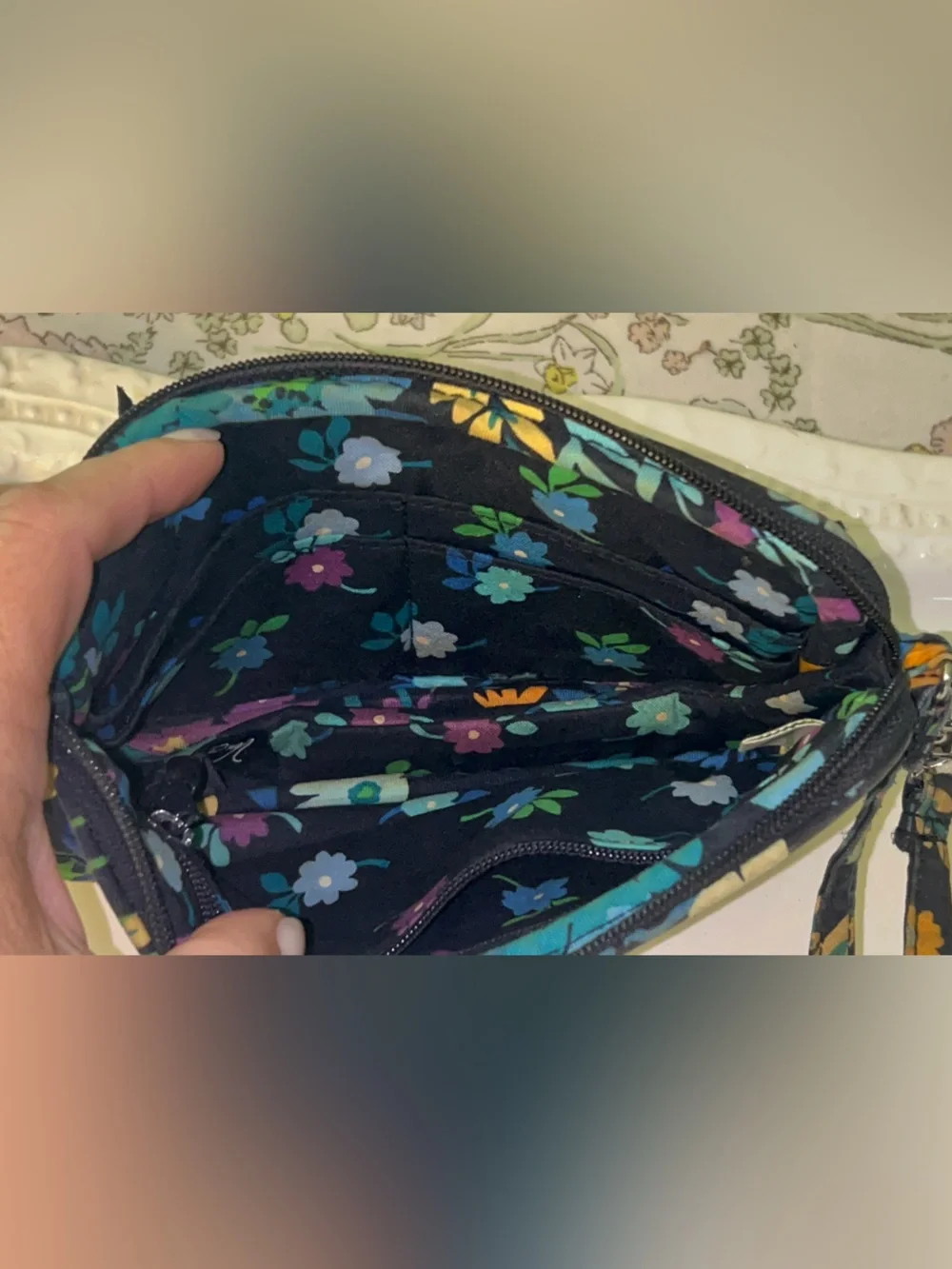 Vera Bradley Wristlet Wallet  in Retired 